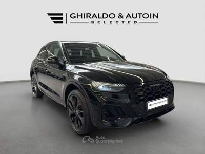 Audi Q5 40 TDI S Line quattro S tronic 204CV Tetto Matrix Nero usata Padova