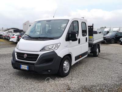 Fiat Ducato Ducato maxi 35  2.3 mjt 130cv DC cassone con GRU Bianco usata Reggio nell'Emilia