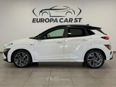 Hyundai Kona 1.0 T-GDI 48V 120cv N Line Bianco usata Caresanablot