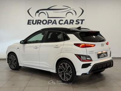 Hyundai Kona 1.0 T-GDI 48V 120cv N Line Bianco usata Caresanablot