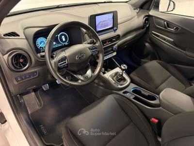 Hyundai Kona 1.0 T-GDI 48V 120cv N Line Bianco usata Caresanablot