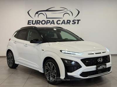 Hyundai Kona 1.0 T-GDI 48V 120cv N Line Bianco usata Caresanablot