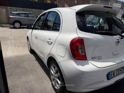 Nissan Micra  1.2 12V 5p. GPL Eco Acenta TPMS Bianco usata Afragola