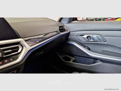 BMW Serie 3 318d 318d 48V Sport BERLINA Nero usata Fonte Nuova