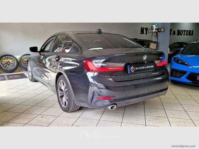 BMW Serie 3 318d 318d 48V Sport BERLINA Nero usata Fonte Nuova