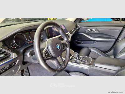 BMW Serie 3 318d 318d 48V Sport BERLINA Nero usata Fonte Nuova