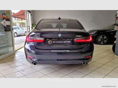 BMW Serie 3 318d 318d 48V Sport BERLINA Nero usata Fonte Nuova