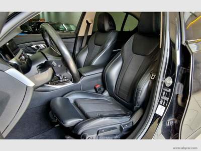 BMW Serie 3 318d 318d 48V Sport BERLINA Nero usata Fonte Nuova