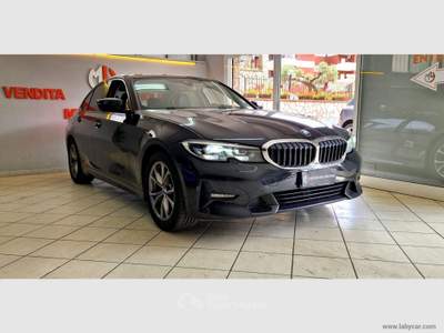 BMW Serie 3 318d 318d 48V Sport BERLINA Nero usata Fonte Nuova