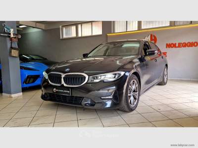 BMW Serie 3 318d 318d 48V Sport BERLINA Nero usata Fonte Nuova