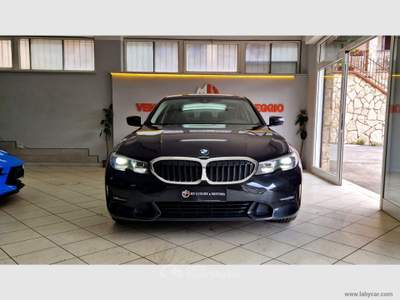 BMW Serie 3 318d 318d 48V Sport BERLINA Nero usata Fonte Nuova