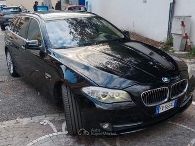 BMW Serie 5 530d Futura d Touring xdrive Msport auto Nero usata ROMA