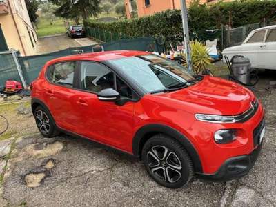 Citroen C3 C3 III 2019 1.2 Shine 82cv EURO 6 NEOPATENTATI Arancione usata Rimini