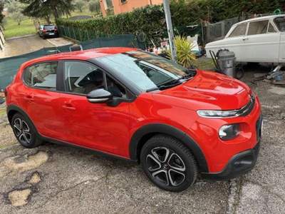 Citroen C3 C3 III 2019 1.2 Shine 82cv EURO 6 NEOPATENTATI Arancione usata Rimini