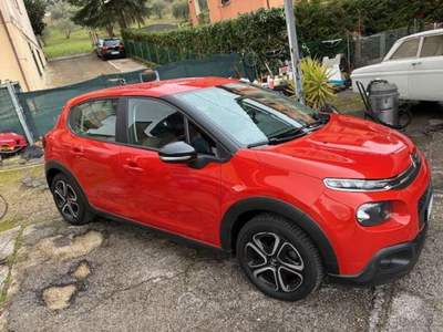 Citroen C3 C3 III 2019 1.2 Shine 82cv EURO 6 NEOPATENTATI Arancione usata Rimini