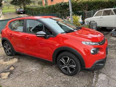 Citroen C3 C3 III 2019 1.2 Shine 82cv EURO 6 NEOPATENTATI Arancione usata Rimini