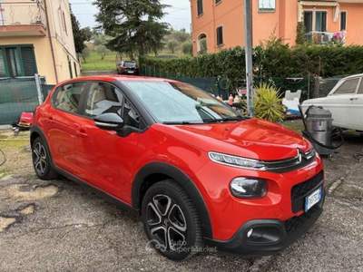 Citroen C3 C3 III 2019 1.2 Shine 82cv EURO 6 NEOPATENTATI Arancione usata Rimini