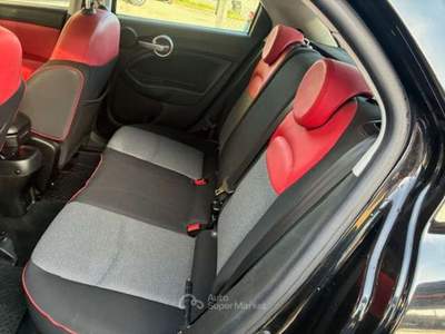 Fiat 500X 500 X 2017  Lounge 95cv EURO 6 20 KM CON UN LITRO Nero usata Rimini