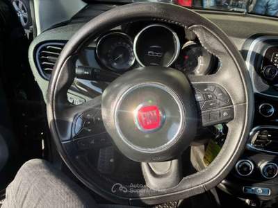Fiat 500X 500 X 2017  Lounge 95cv EURO 6 20 KM CON UN LITRO Nero usata Rimini