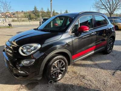 Fiat 500X 500 X 2017  Lounge 95cv EURO 6 20 KM CON UN LITRO Nero usata Rimini