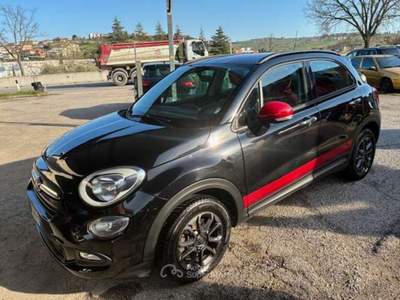 Fiat 500X 500 X 2017  Lounge 95cv EURO 6 20 KM CON UN LITRO Nero usata Rimini