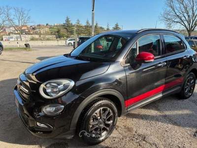Fiat 500X 500 X 2017  Lounge 95cv EURO 6 20 KM CON UN LITRO Nero usata Rimini