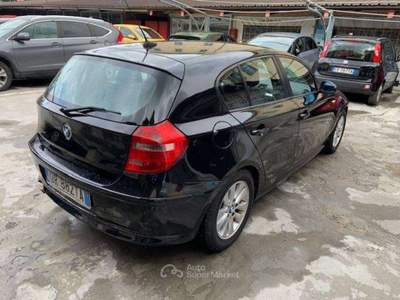 BMW Serie 1 118d 118 Serie 1 118d 5p 2.0 Eletta 143cv dpf Nero usata Torino