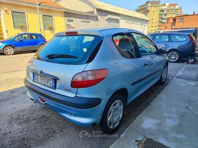Peugeot 206 GPL Argento usata TORINO