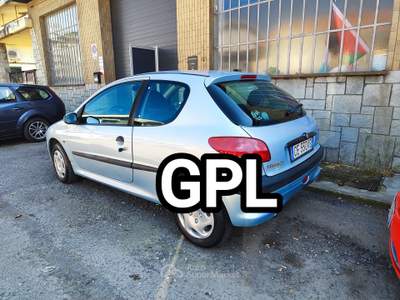 Peugeot 206 GPL Argento usata TORINO