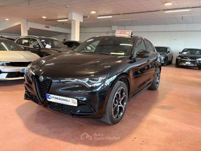Alfa Romeo Stelvio VELOCE 2.2 Turbodiesel AT8 Q4 SPOTICAR Nero usata Bagnaria Arsa