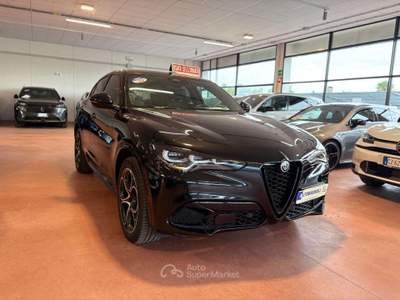 Alfa Romeo Stelvio VELOCE 2.2 Turbodiesel AT8 Q4 SPOTICAR Nero usata Bagnaria Arsa