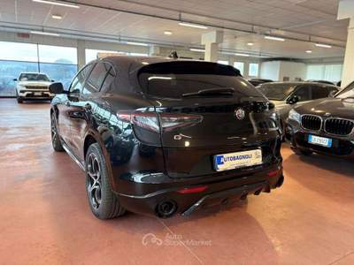 Alfa Romeo Stelvio VELOCE 2.2 Turbodiesel AT8 Q4 SPOTICAR Nero usata Bagnaria Arsa