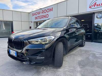 BMW X1 X1 X1 F48 2019 sdrive18d Sport auto Nero usata Pomezia