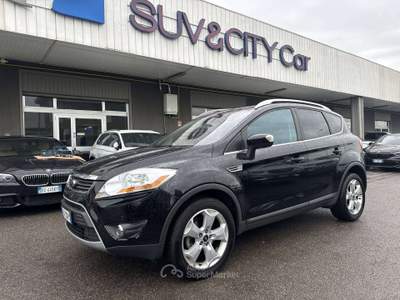Ford Kuga 2.0 tdci Titanium 2wd 136cv dpf Nero usata Lallio