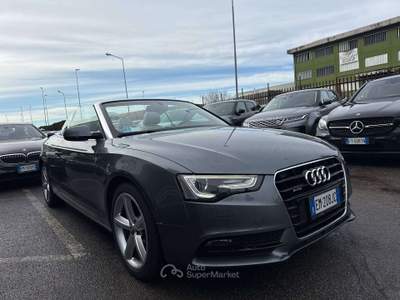 Audi A5 Cabrio 3.0 V6 tdi Advanced quattro 245cv s-tronic Grigio usata Lallio