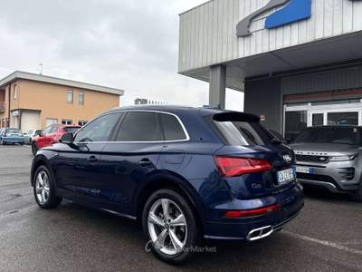 Audi Q5 2.0 tfsi e S line Plus quattro 367cv s-tronic Blu/Azzurro usata Lallio