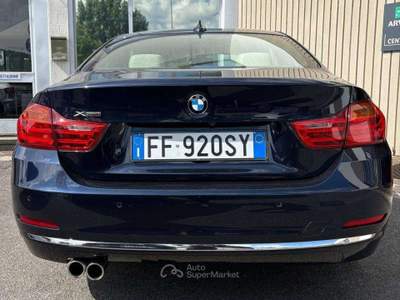 BMW Serie 4 430dA 430 Serie 4 Coupè 430dA  xdrive Luxury Blu/Azzurro usata Gorle