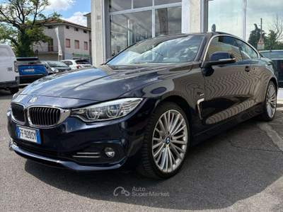 BMW Serie 4 430dA 430 Serie 4 Coupè 430dA  xdrive Luxury Blu/Azzurro usata Gorle