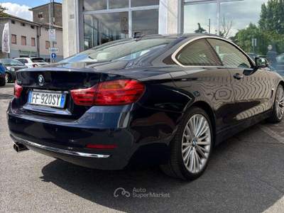 BMW Serie 4 430dA 430 Serie 4 Coupè 430dA  xdrive Luxury Blu/Azzurro usata Gorle