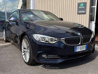 BMW Serie 4 430dA 430 Serie 4 Coupè 430dA  xdrive Luxury Blu/Azzurro usata Gorle
