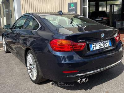 BMW Serie 4 430dA 430 Serie 4 Coupè 430dA  xdrive Luxury Blu/Azzurro usata Gorle