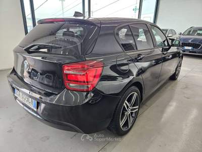 BMW Serie 1 120d 120 120d 5p Msport Nero usata Martinengo