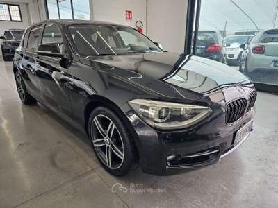 BMW Serie 1 120d 120 120d 5p Msport Nero usata Martinengo