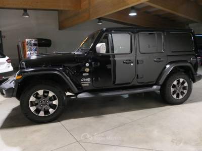 Jeep Wrangler 2.2 Multijet II Unlimit. Sahara Auto 4WD Nero usata Brunico
