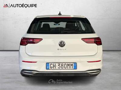 Volkswagen Golf VIII 2020 2.0 tdi Style 115cv dsg Bianco usata Roma