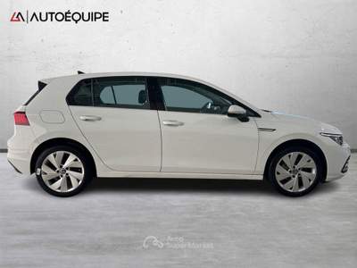 Volkswagen Golf VIII 2020 2.0 tdi Style 115cv dsg Bianco usata Roma