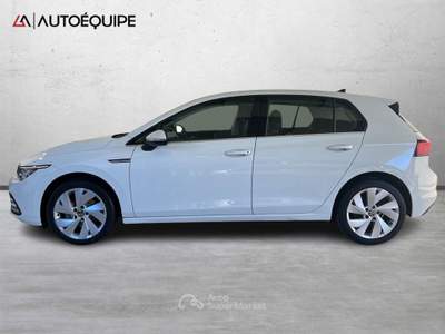 Volkswagen Golf VIII 2020 2.0 tdi Style 115cv dsg Bianco usata Roma