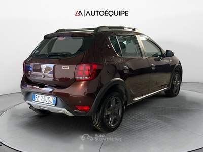 Dacia Sandero II 2017 Stepway Stepway 0.9 tce Brave turbo Gpl s&s 90cv Marrone usata Roma