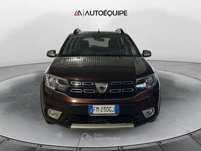 Dacia Sandero II 2017 Stepway Stepway 0.9 tce Brave turbo Gpl s&s 90cv Marrone usata Roma