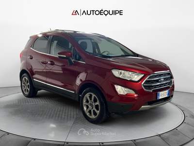 Ford EcoSport 2018 1.5 tdci Titanium s&s 100cv Rosso usata Roma